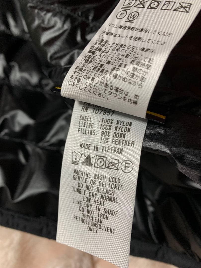 montbell 半袖ダウンベスト S