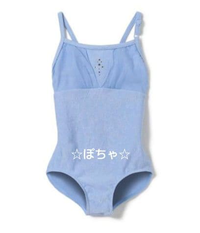 ☆新品未使用☆チャコット☆Kids☆キャミソールレオタード☆ヒヤシンス☆110☆