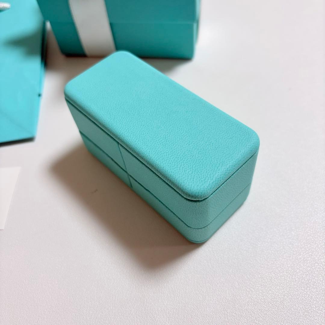 美品　ティファニー　ピアスケース　空箱　現行品　ブルーボックス