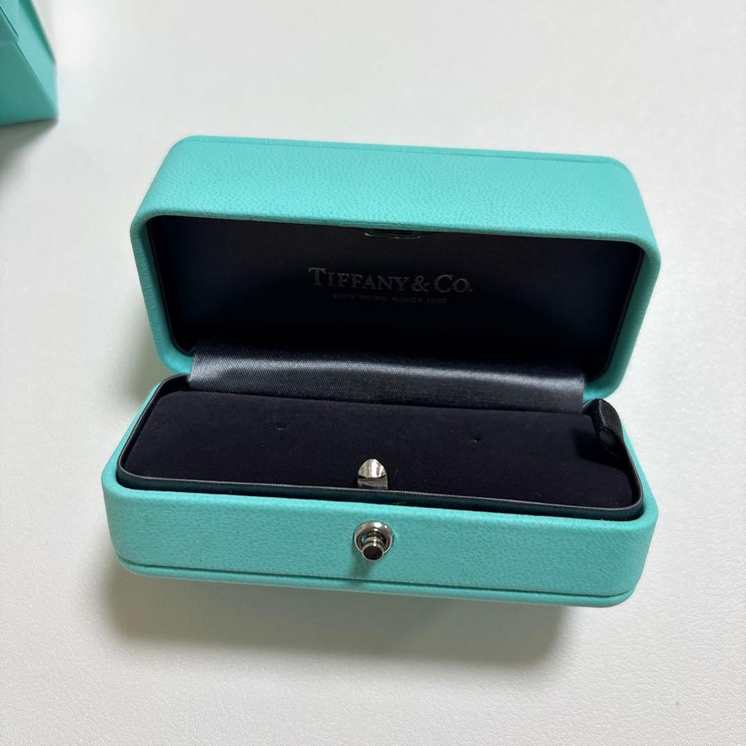 美品　ティファニー　ピアスケース　空箱　現行品　ブルーボックス