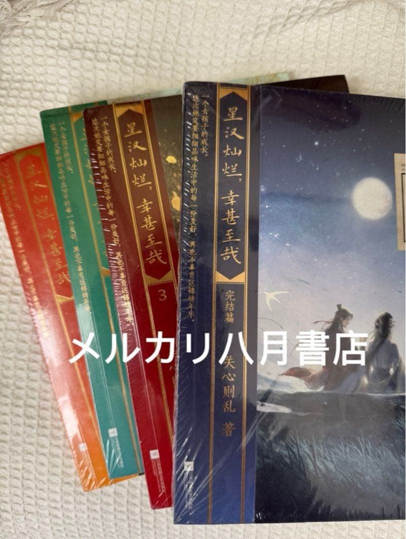 B星汉灿烂,幸甚至哉1-4册 关心则乱著吴磊赵露思主演 月升沧海知否 特典付き④