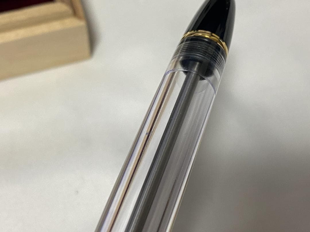 PILOT 万年筆 カスタム823 クリア ペン種F