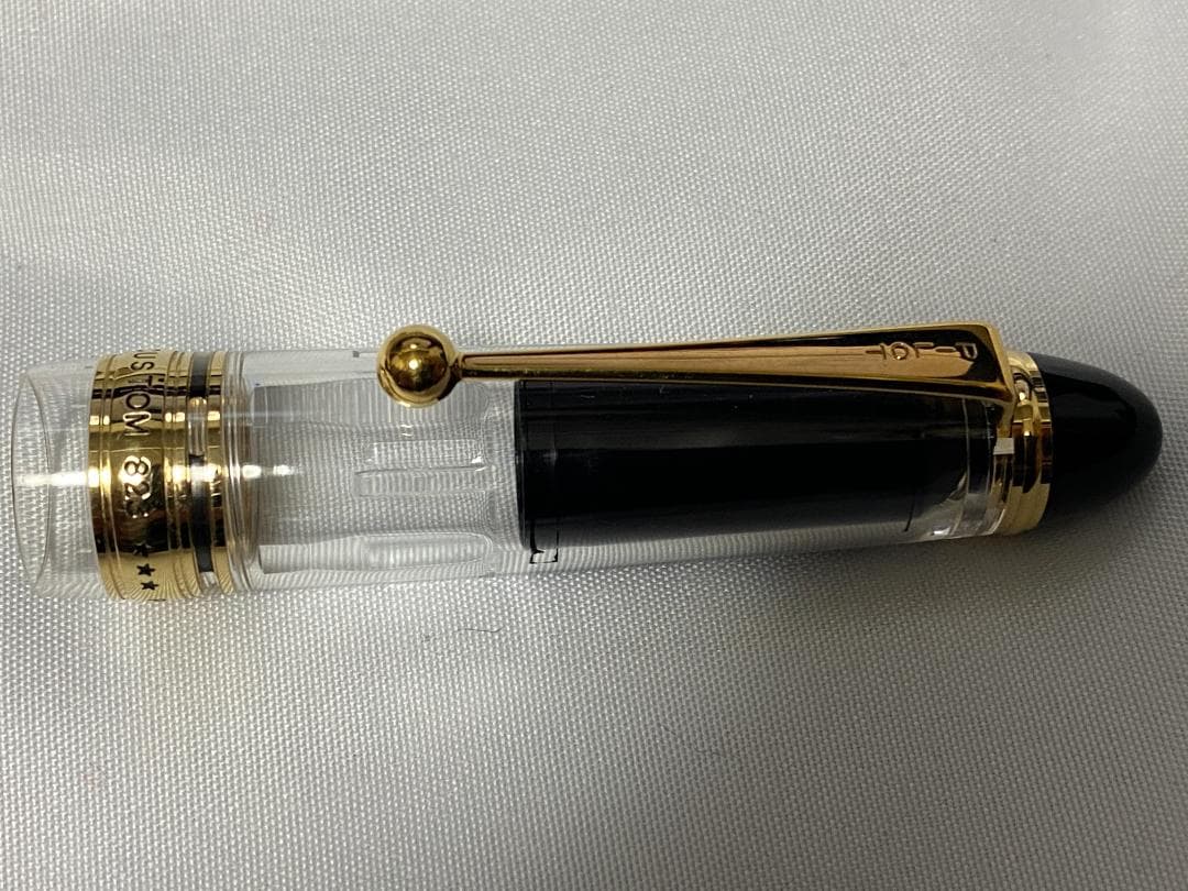 PILOT 万年筆 カスタム823 クリア ペン種F