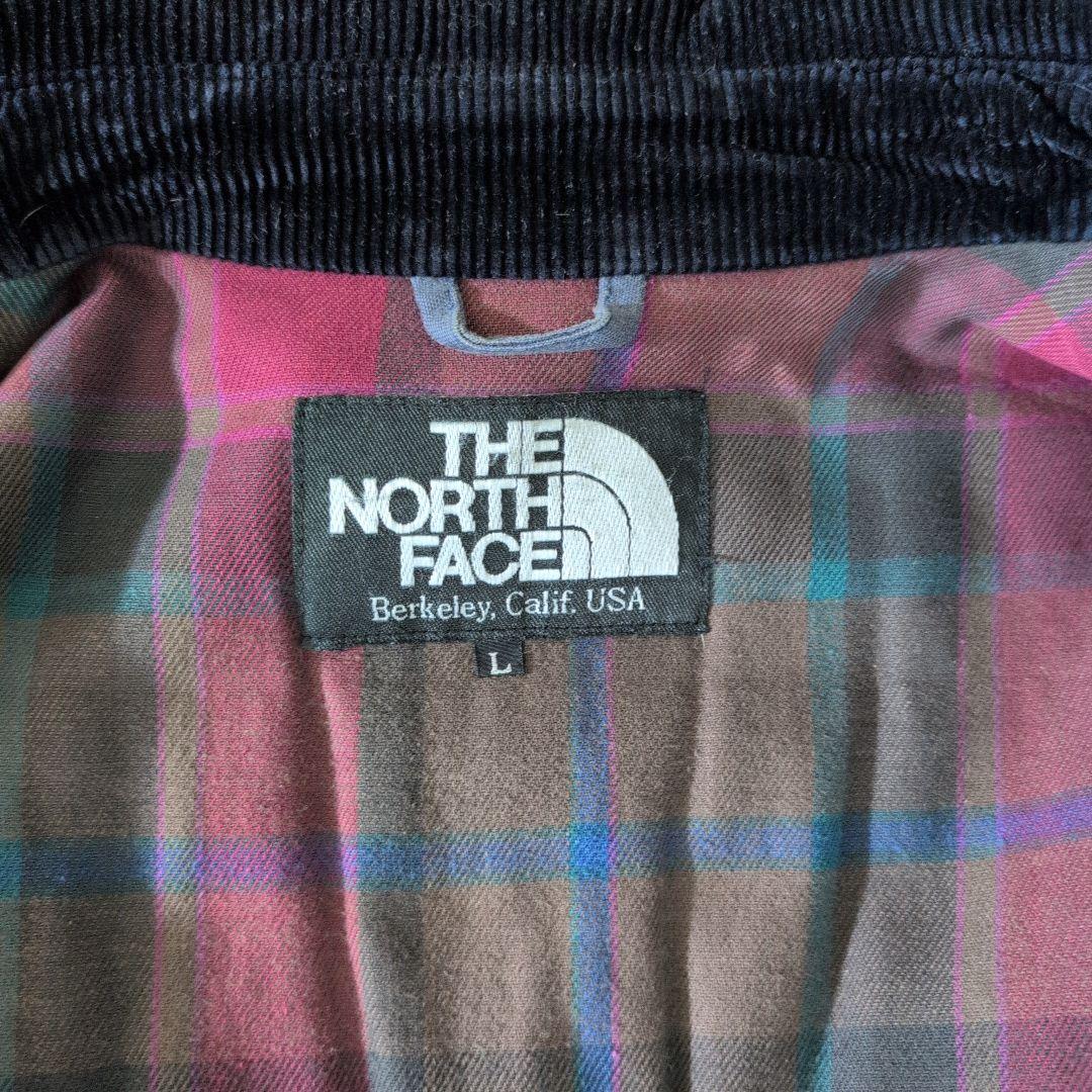 THE NORTH FACE コーデュロイ襟ジャケット Lサイズ グレー