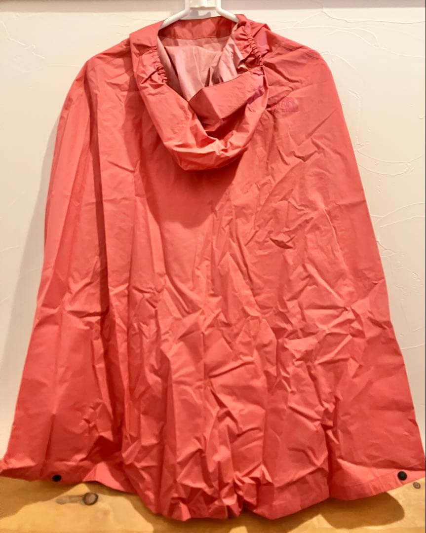 【美品】THE NORTH FACE/ピンク/ポンチョ/レインコート/雨具