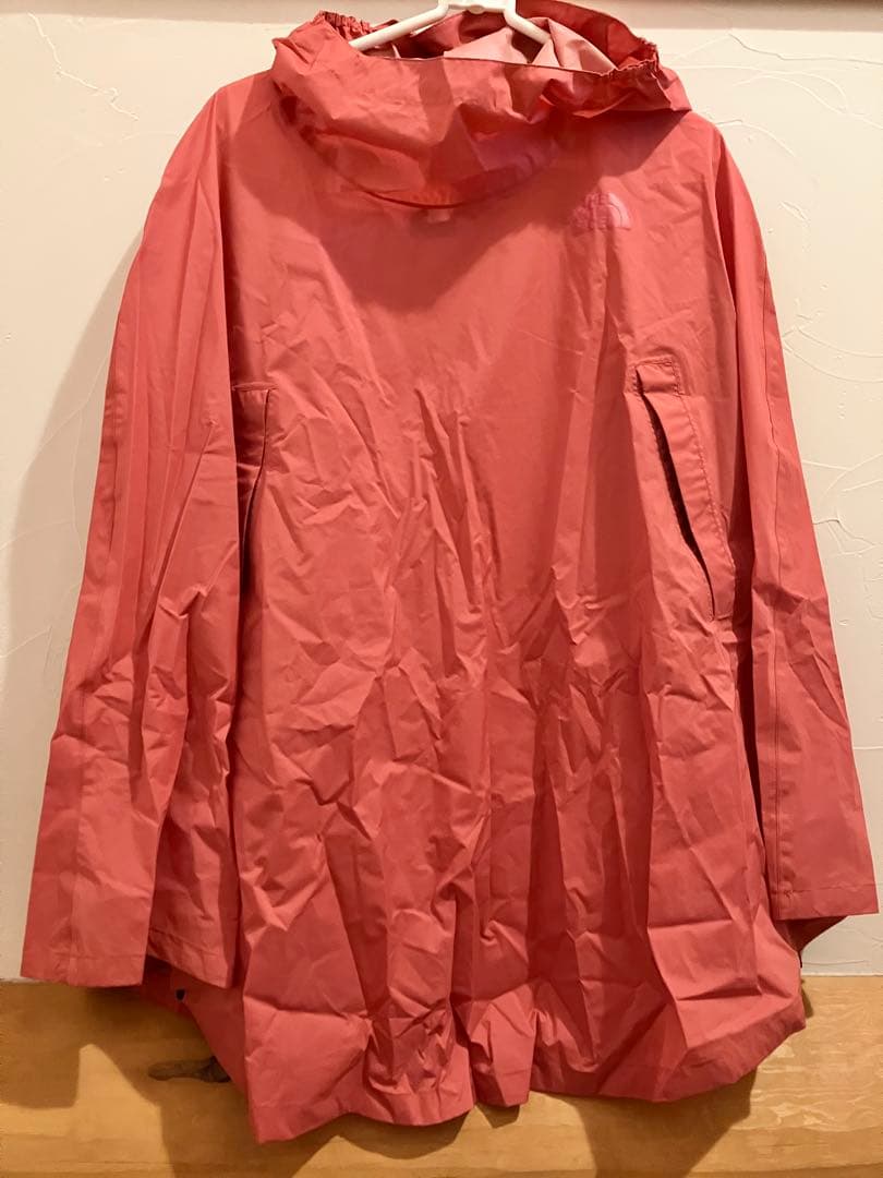 【美品】THE NORTH FACE/ピンク/ポンチョ/レインコート/雨具