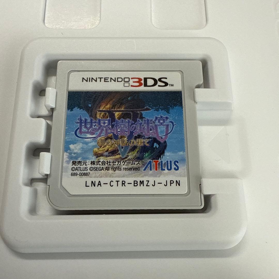 3DS 世界樹の迷宮V 長き神話の果て 先着特典 サウンドトラックCD付き