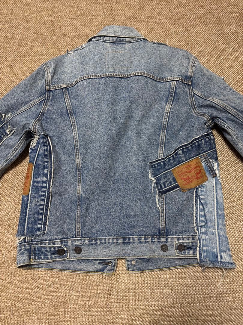 Levi's デニムジャケット パッチ付き