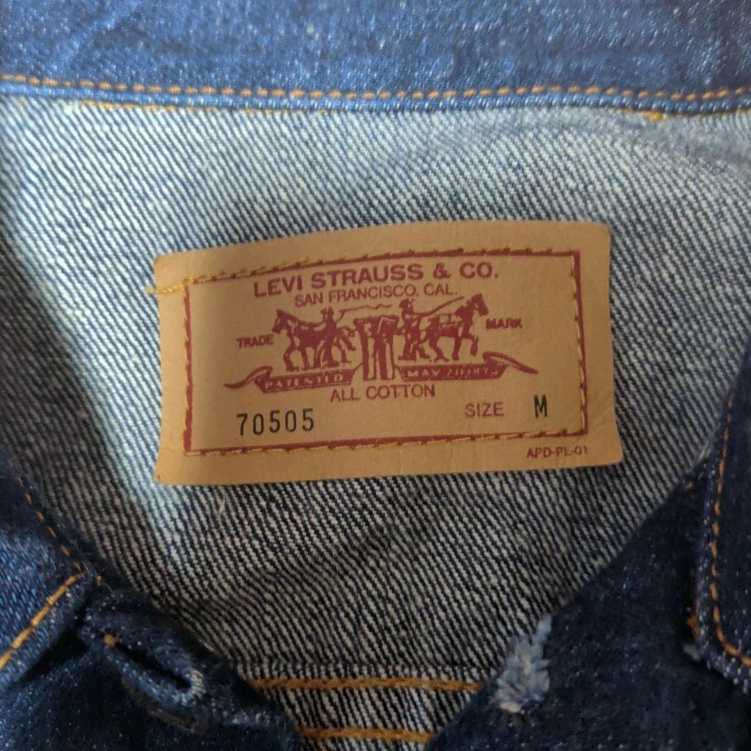 Levi’s 70505-0301 デニムジャケット M Gジャン
