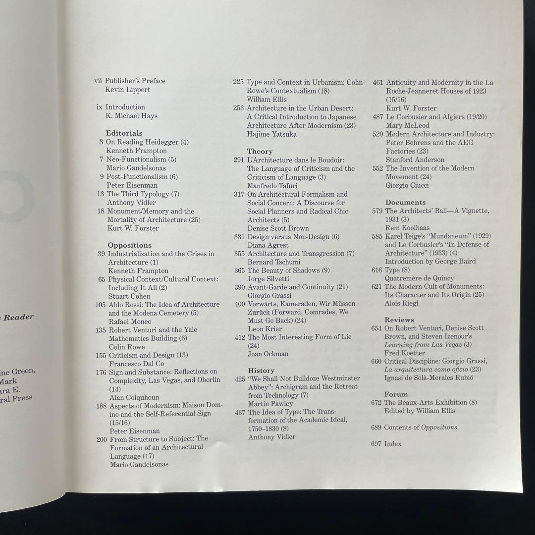 アート・デザイン・音楽 OPPOSITIONS Readers