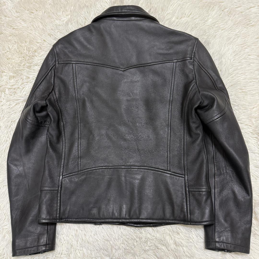 希少XL✨JACKROSE ジャックローズ ダブル ライダース ジャケット 羊革