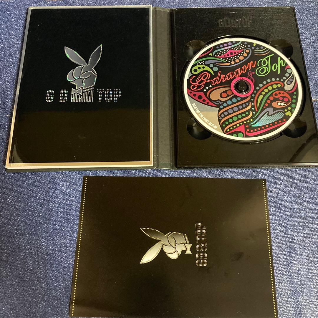 G DRAGON GD&TOP シルバー　トレカ　CD GーDRAGON