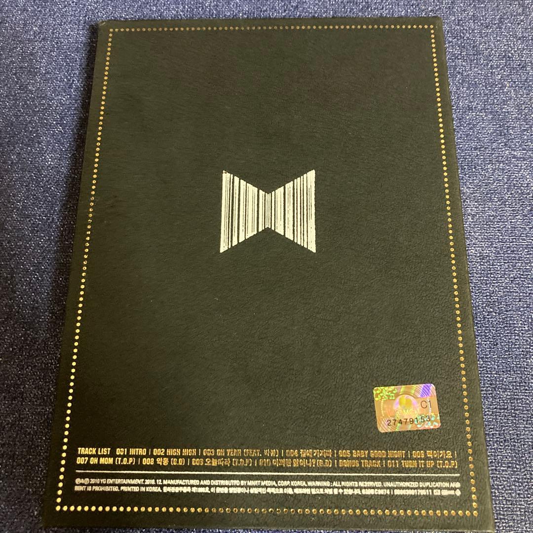 G DRAGON GD&TOP シルバー　トレカ　CD GーDRAGON