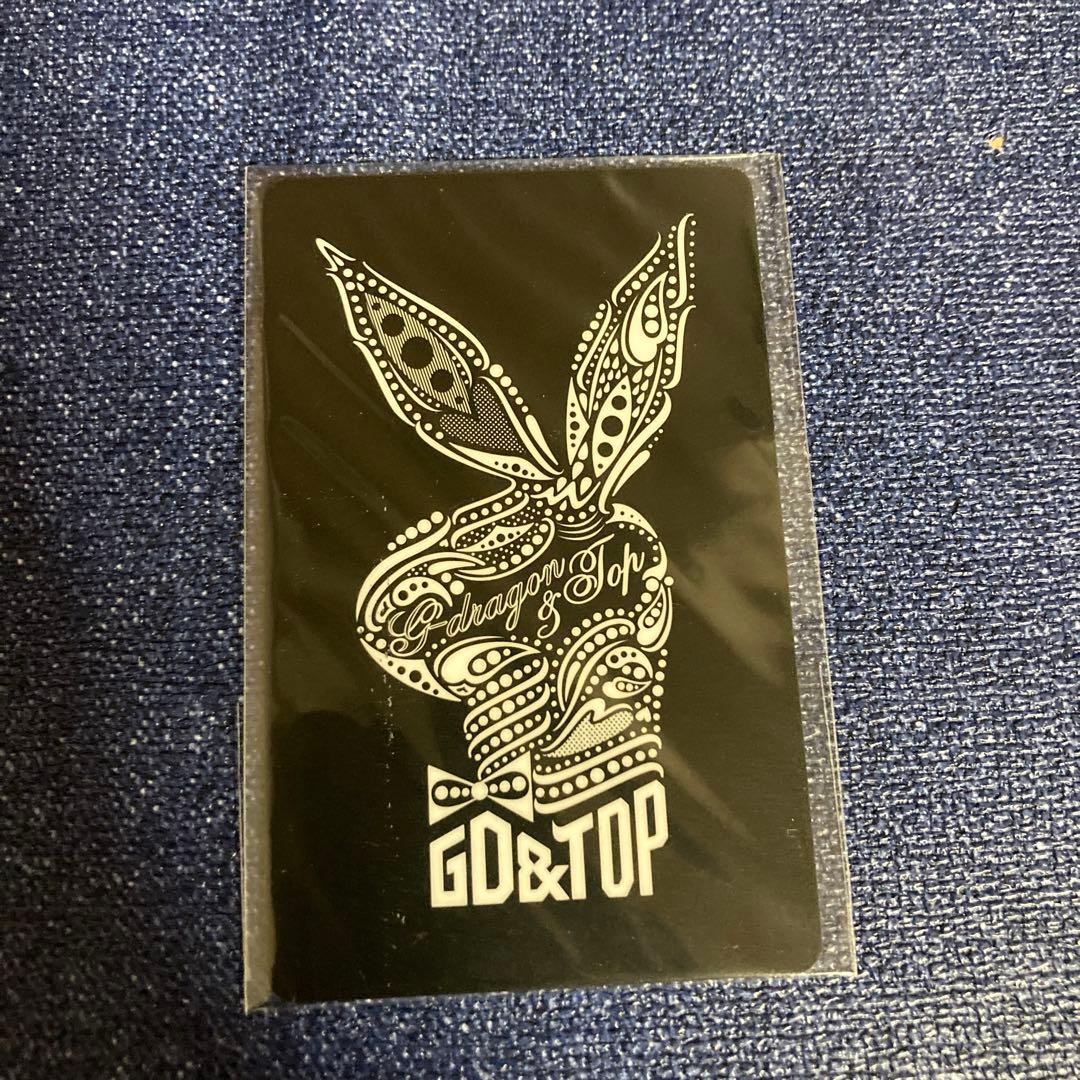G DRAGON GD&TOP シルバー　トレカ　CD GーDRAGON