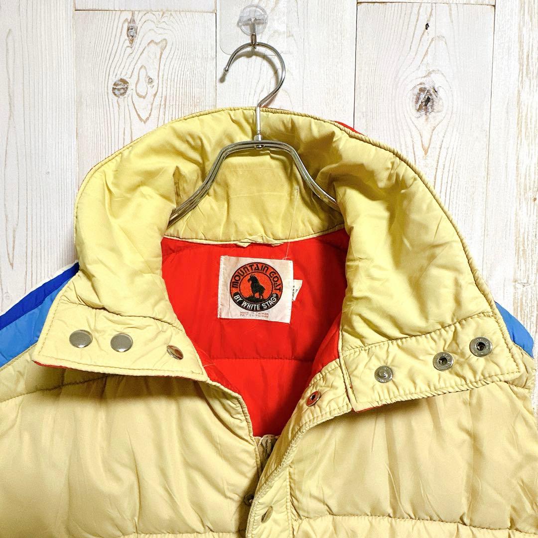 80s WHITE STAG MOUNTAIN GOAT ダウンベスト　XL