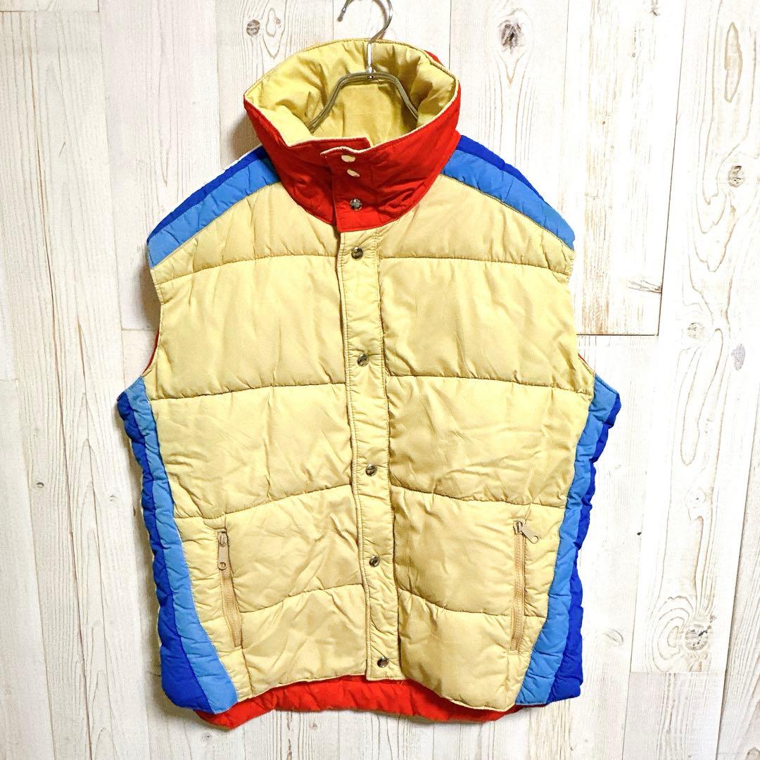 80s WHITE STAG MOUNTAIN GOAT ダウンベスト　XL