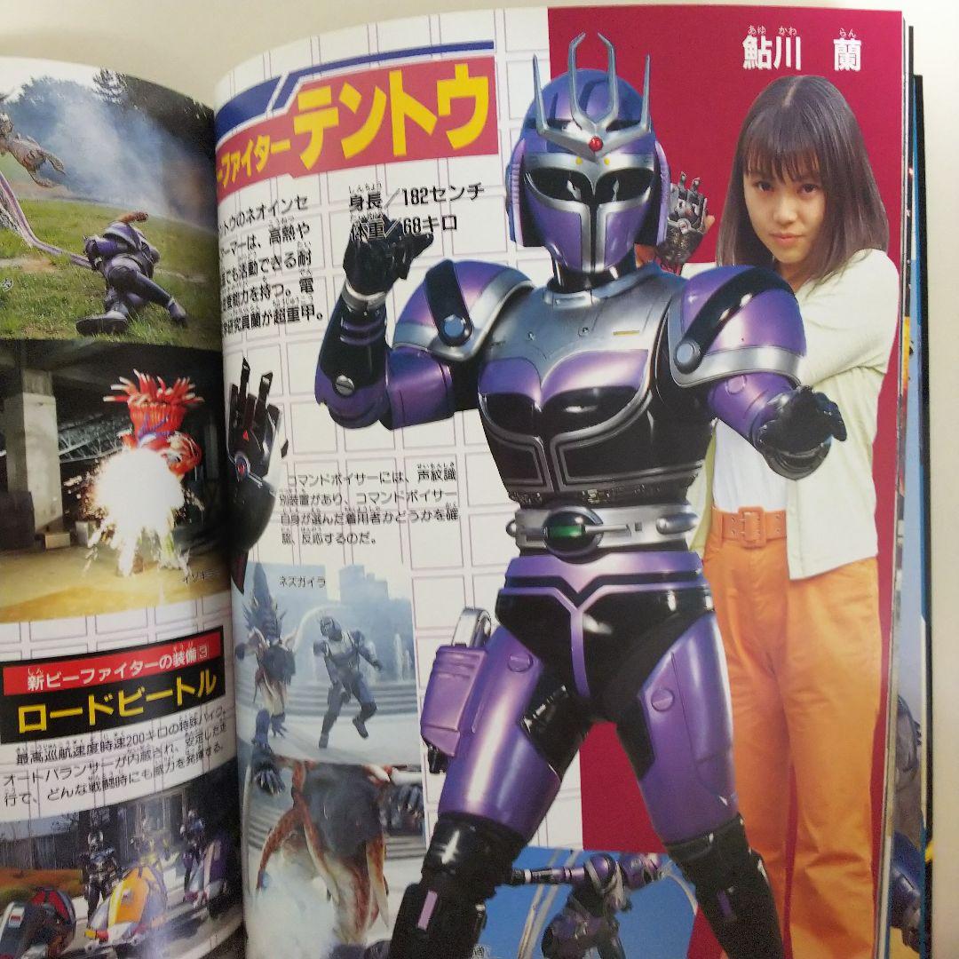 「重甲ビーファイター」「ビーファイターカブト」１５大戦士激闘ファイル（美品）