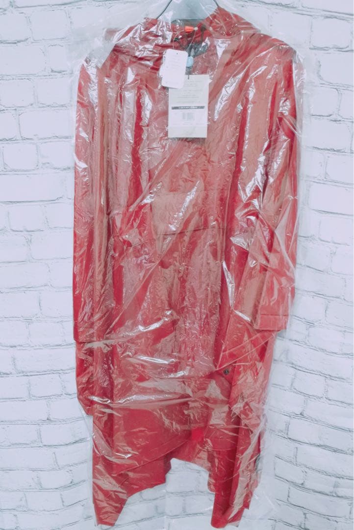 【新品】HUNTER ハンター オリジナルビニールポンチョ 赤 XS/S