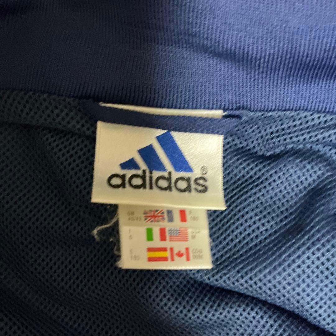 adidas スウェーデントラックジャッケット　サッカー　ジャージ　90s