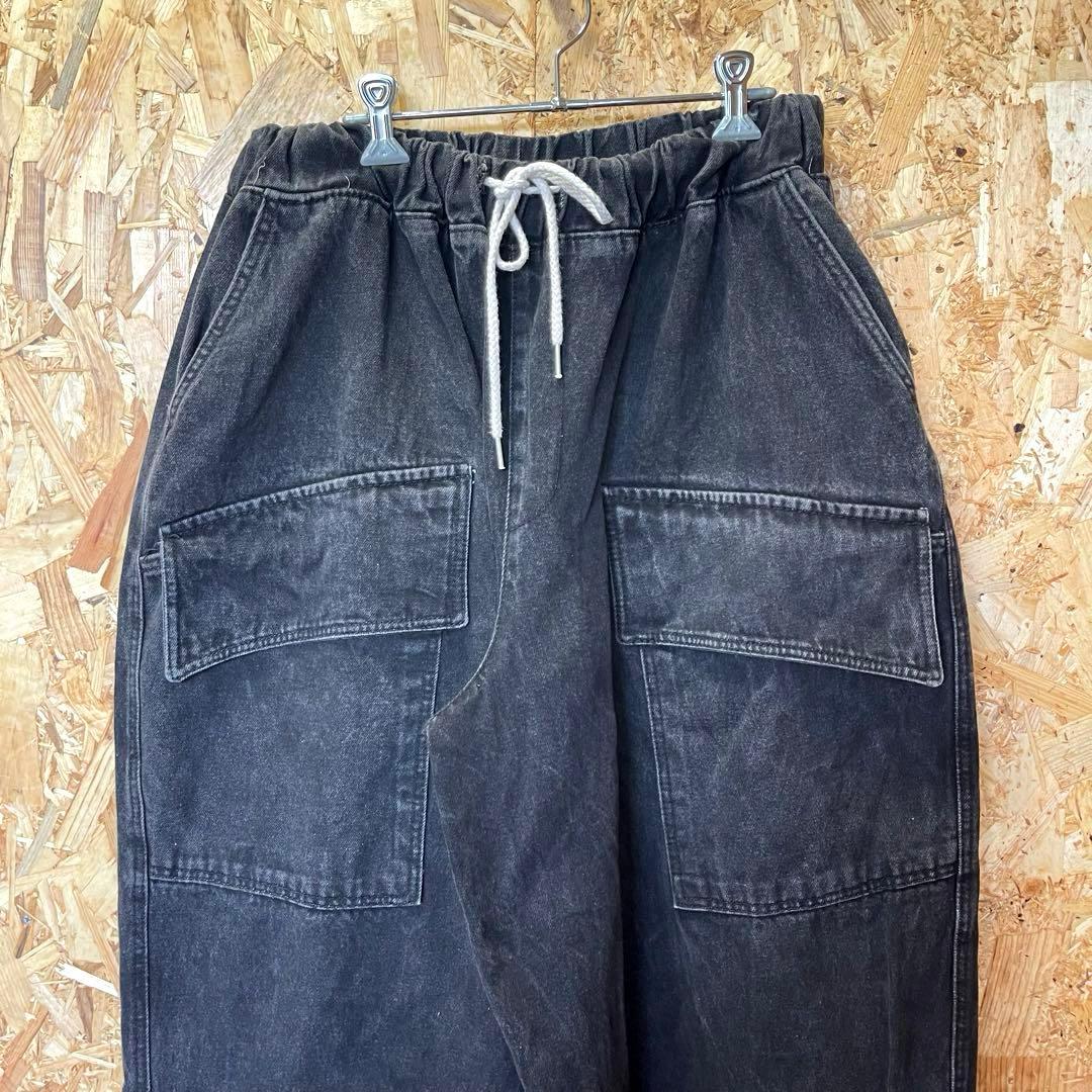 希少　Vintage 古着　フェード感　Big ワイドデニムパンツ　バギーパンツ