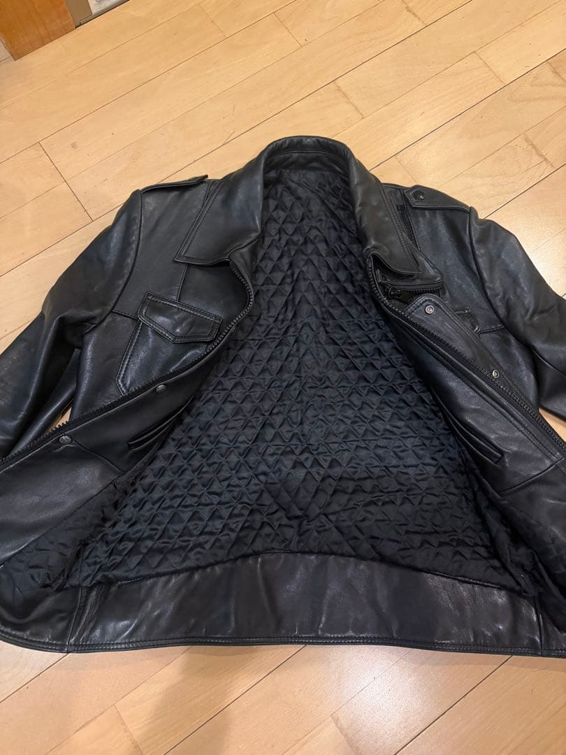STUDHOMME ＬジップレザージャケットDiorHOMME06AWオマージュ