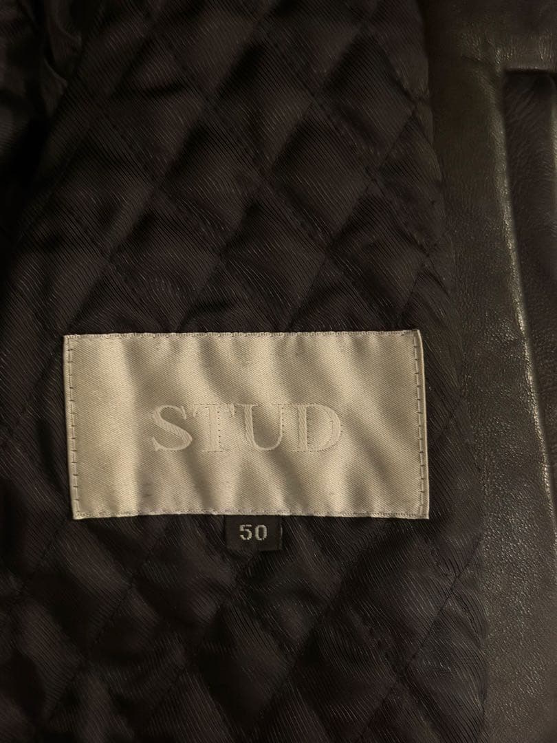 STUDHOMME ＬジップレザージャケットDiorHOMME06AWオマージュ