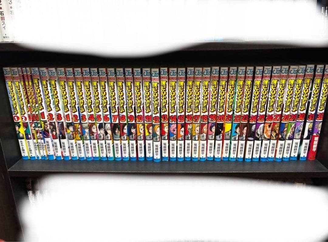 僕のヒーローアカデミア1〜32巻まで＋映画特典３巻＋チームアップミッション2巻