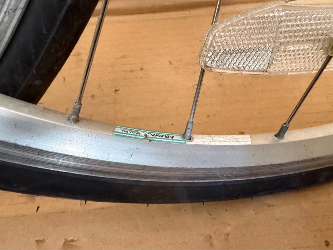 ARAYA ロードバイクホイール　700C 11速前後セット