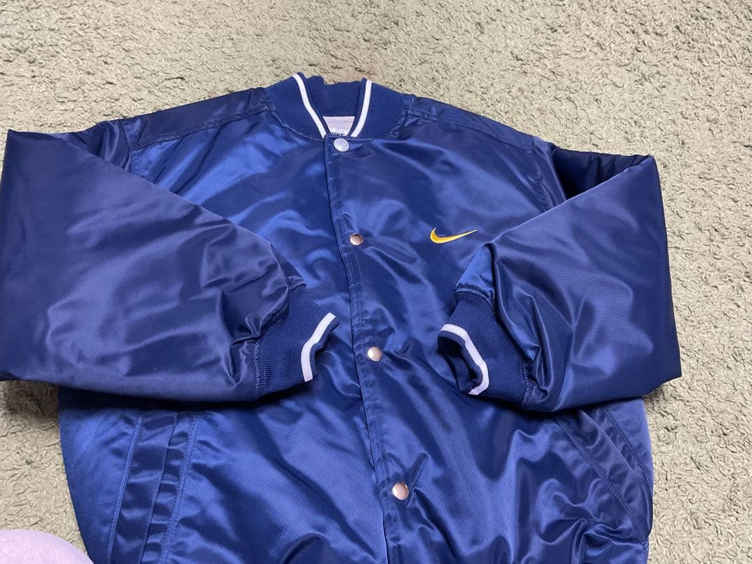 NIKE ネイビー ジャケット ボタン式