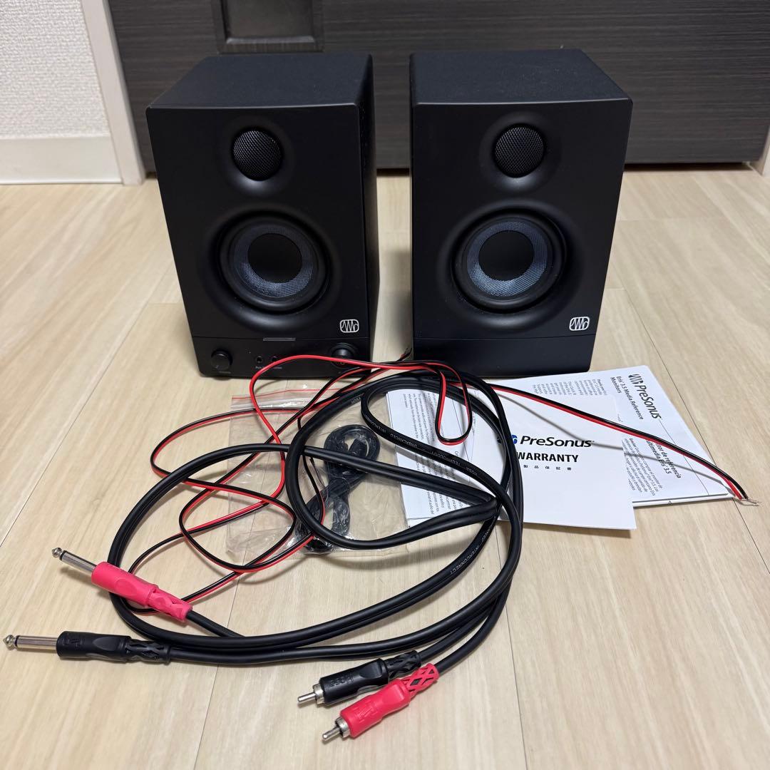 2nd GEN PreSonus Eris 3.5 スタジオモニタースピーカー