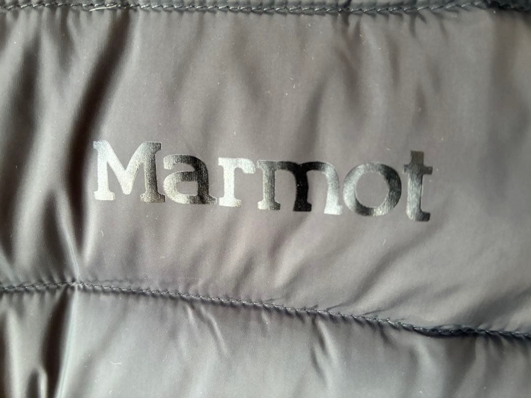 Marmot ブラック ダウンベスト