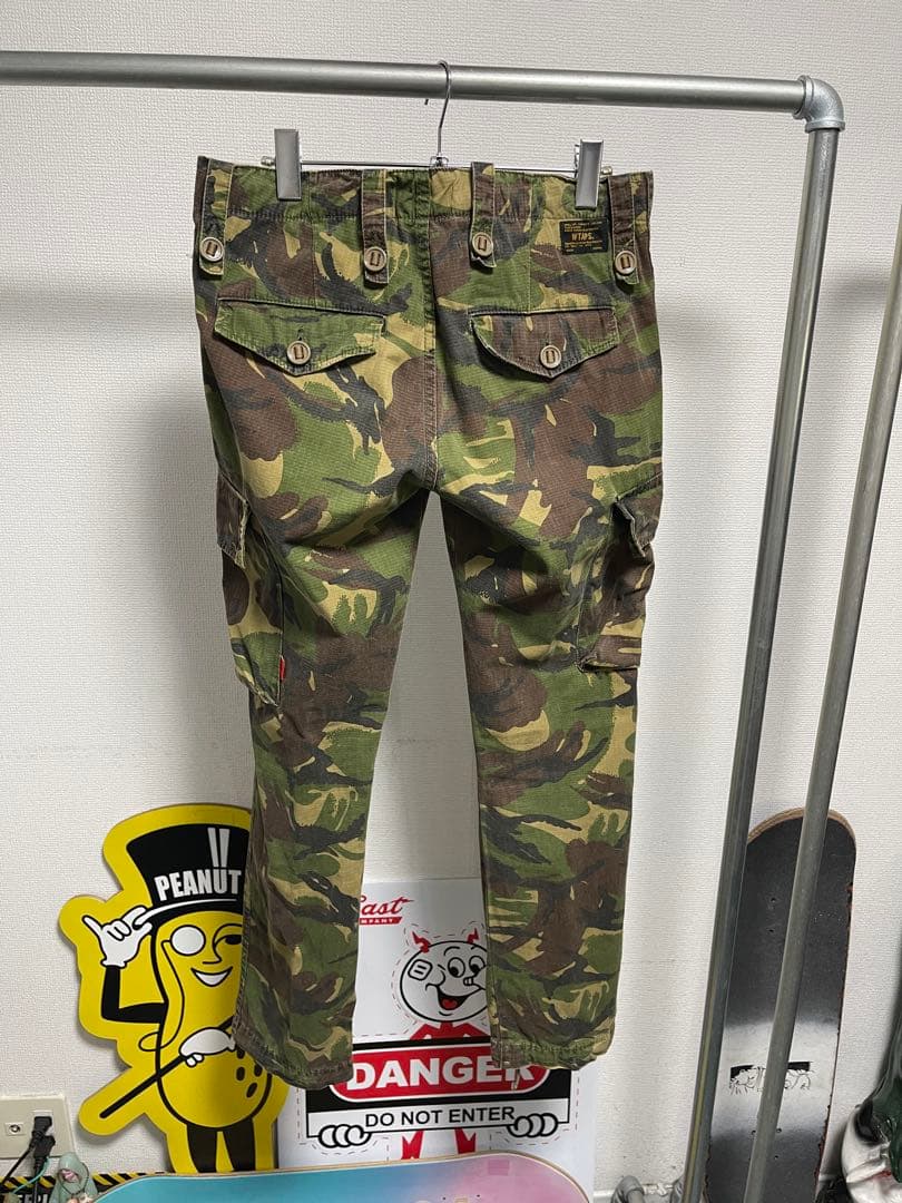 WTAPS JUNGLE ENGLAND カモフラ　カーゴパンツ　ダブルタップス