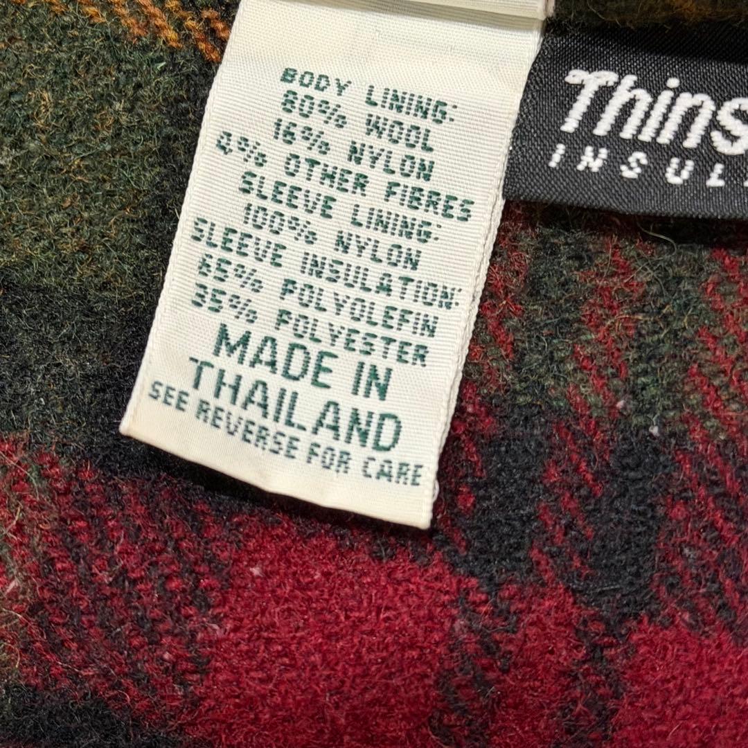 L.L.Bean ハンティングジャケット Thinsulate ライナー M