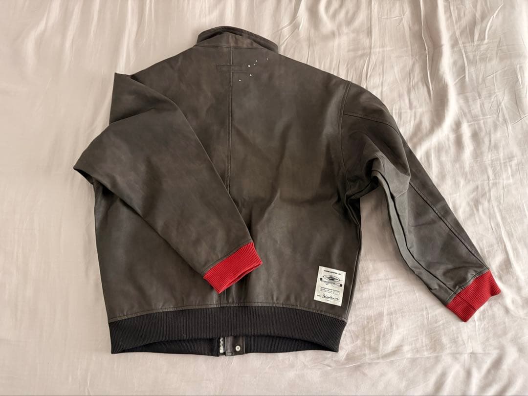 新品タグ付Zutomud Fake Leather Blouson L ずとまよ