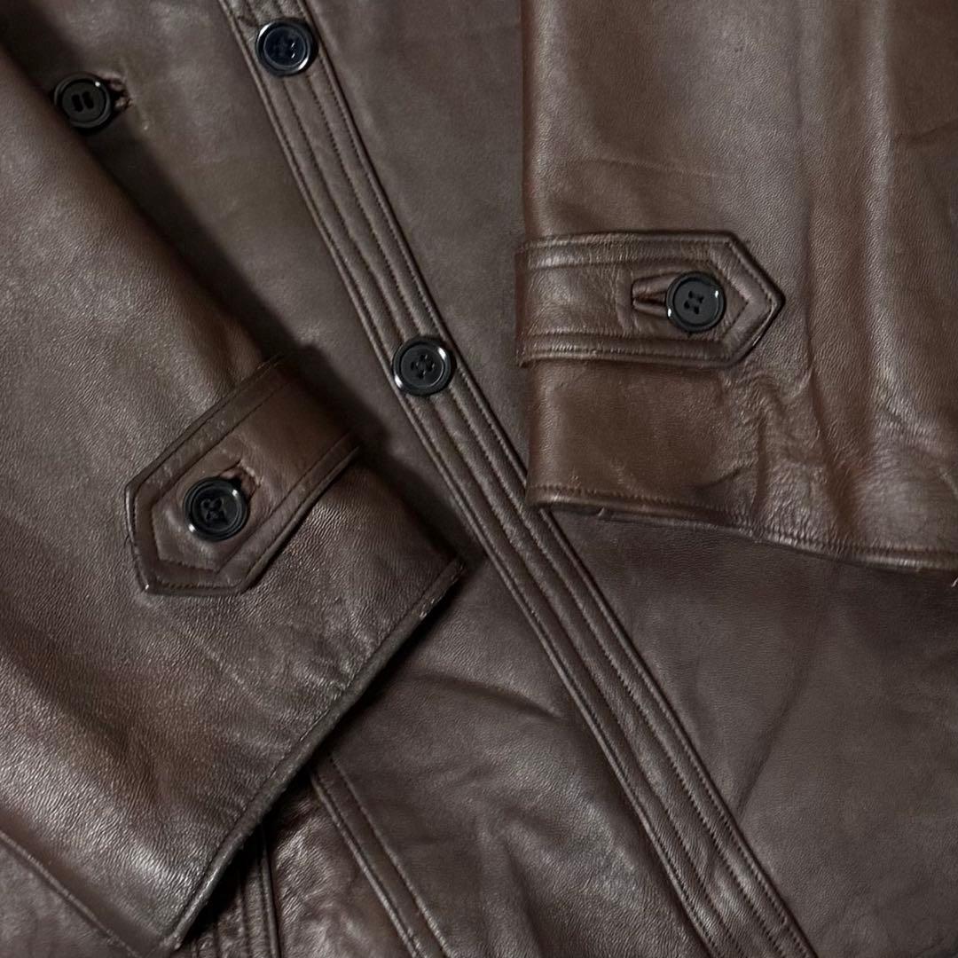40s〜50s MTVC コルビジェ ジャケット　レザーカーコート