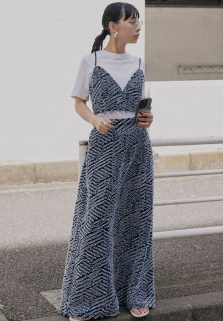 Ameri TAYLOR OPAL DENIM BUSTIER デニムビスチェ