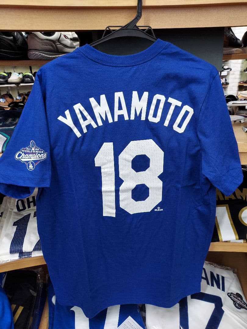 Dodgers YAMAMOTO 18 ユニフォーム M　Mサイズ