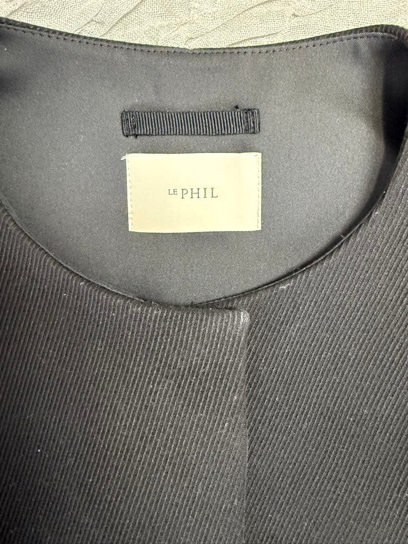 LE PHIL ルフィル スポンディッシュツイルジレ
