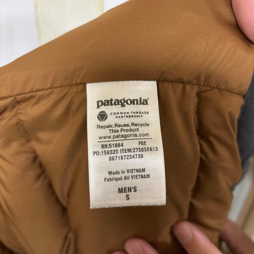 patagonia ダウンベスト S