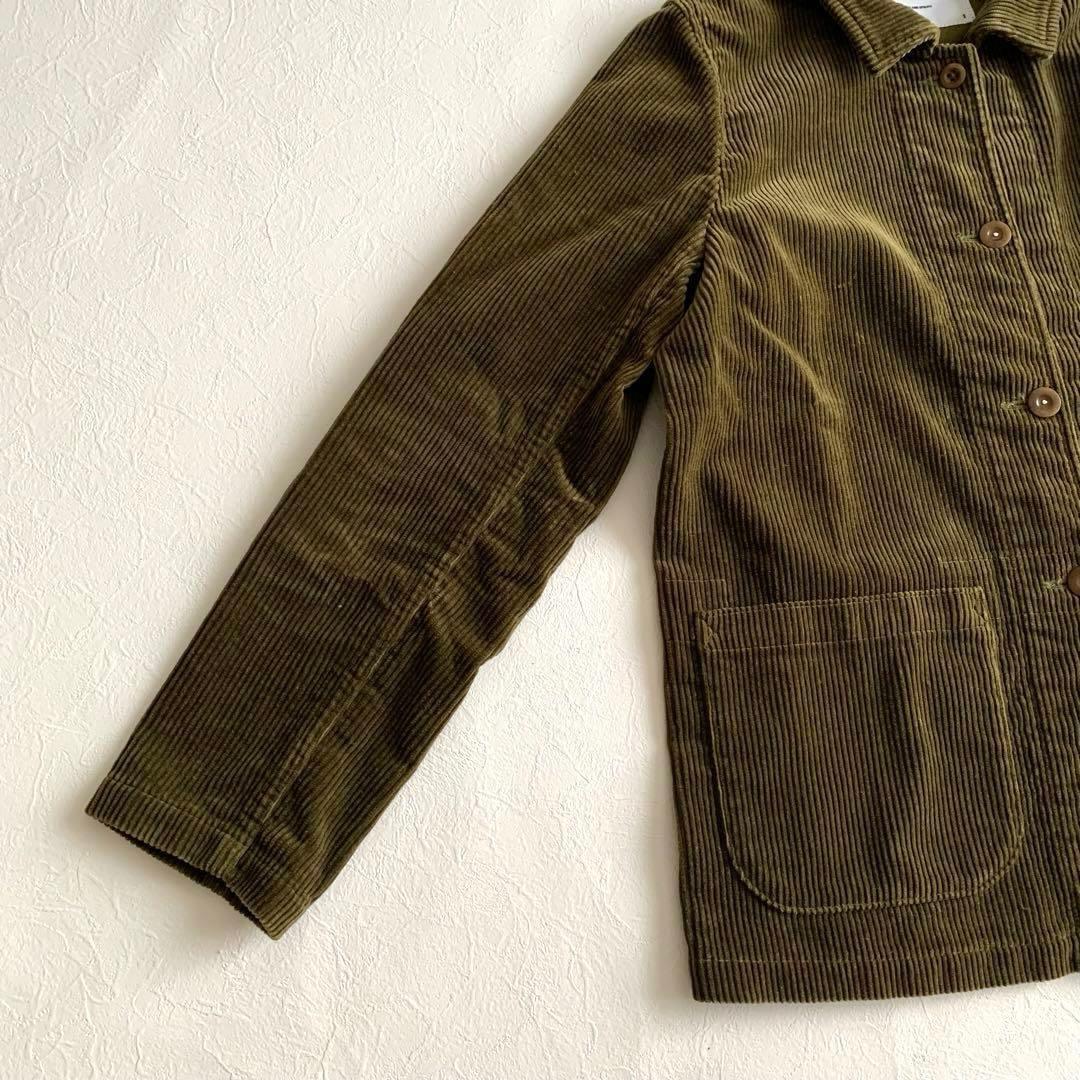 MHL.　コーデュロイ　ジャケット　オリーブ　レディース　コットン　S