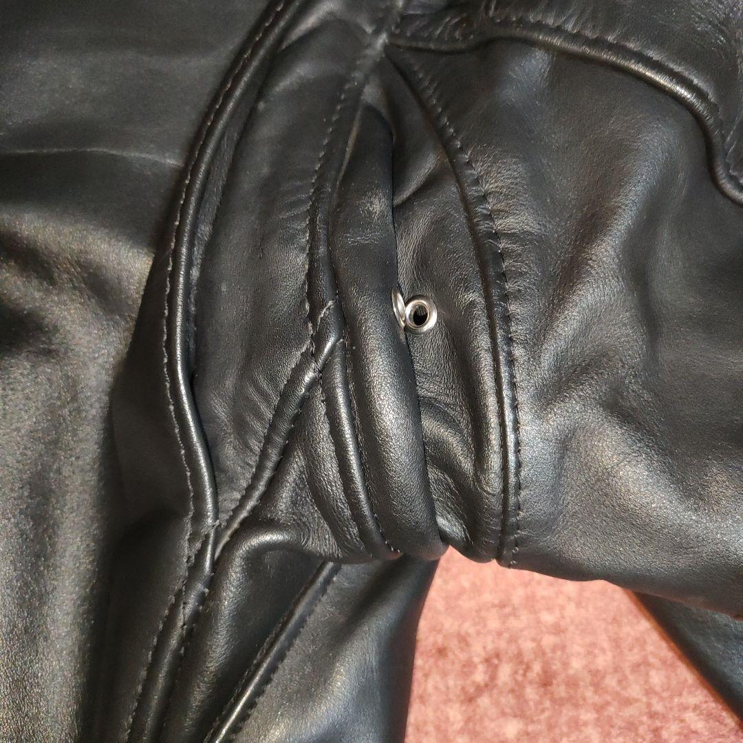 デッドストック級？？Schott６１８バイカータグ３４ボア襟無！