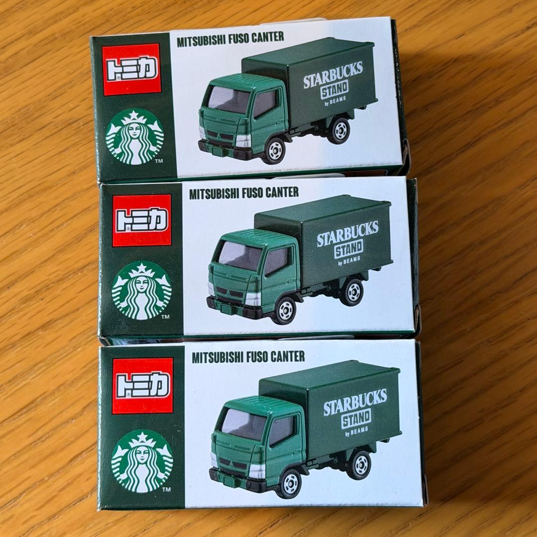 トミカ MITSUBISHI FUSO CANTER 3台セット