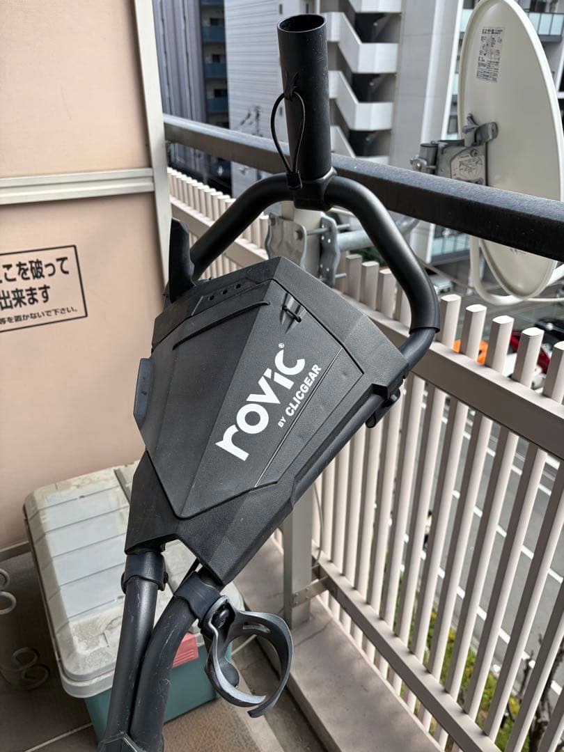 ClicGear Rovic RV3F ゴルフカート ブラック