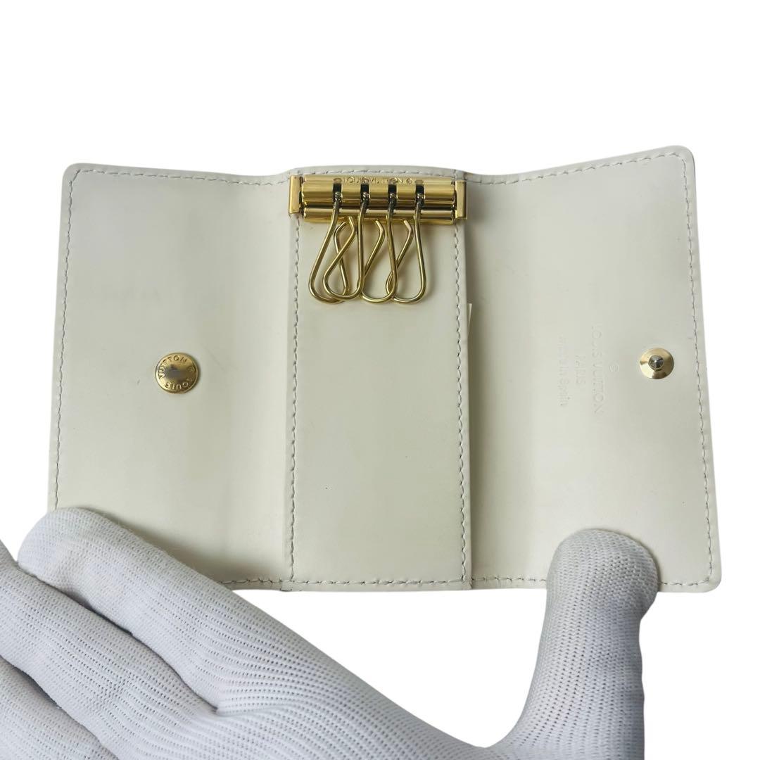 美品✨ LOUIS VUITTON ルイヴィトン ヴェルニ 4連キーケース