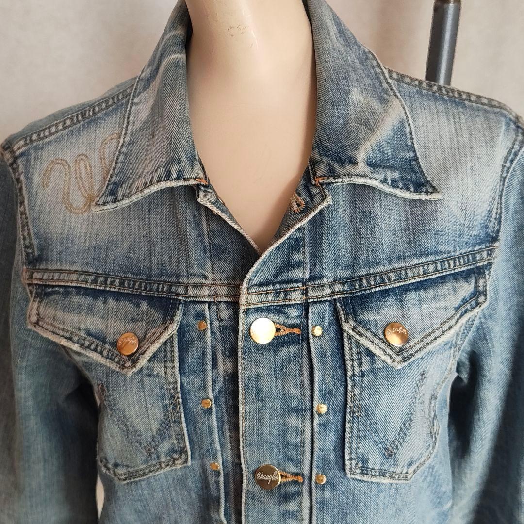 希少✨Wrangler/ラングラー デニムジャケット DRESS CAMP M
