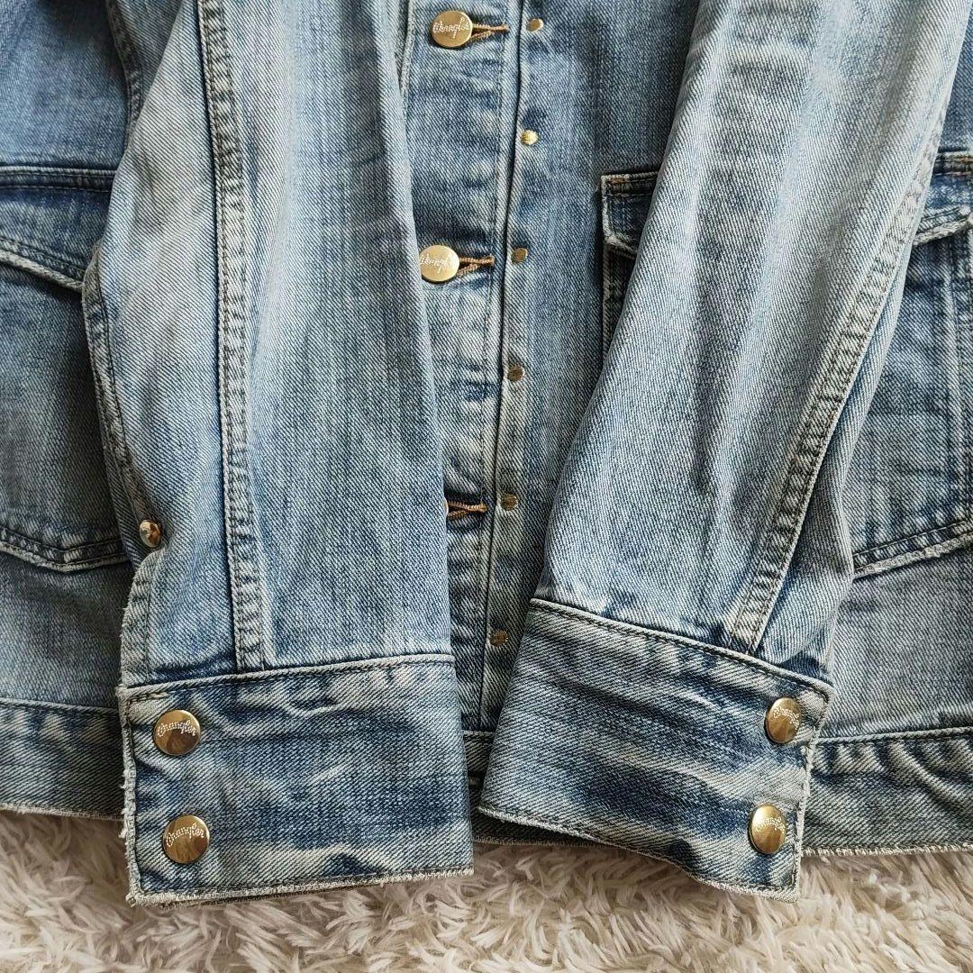 希少✨Wrangler/ラングラー デニムジャケット DRESS CAMP M