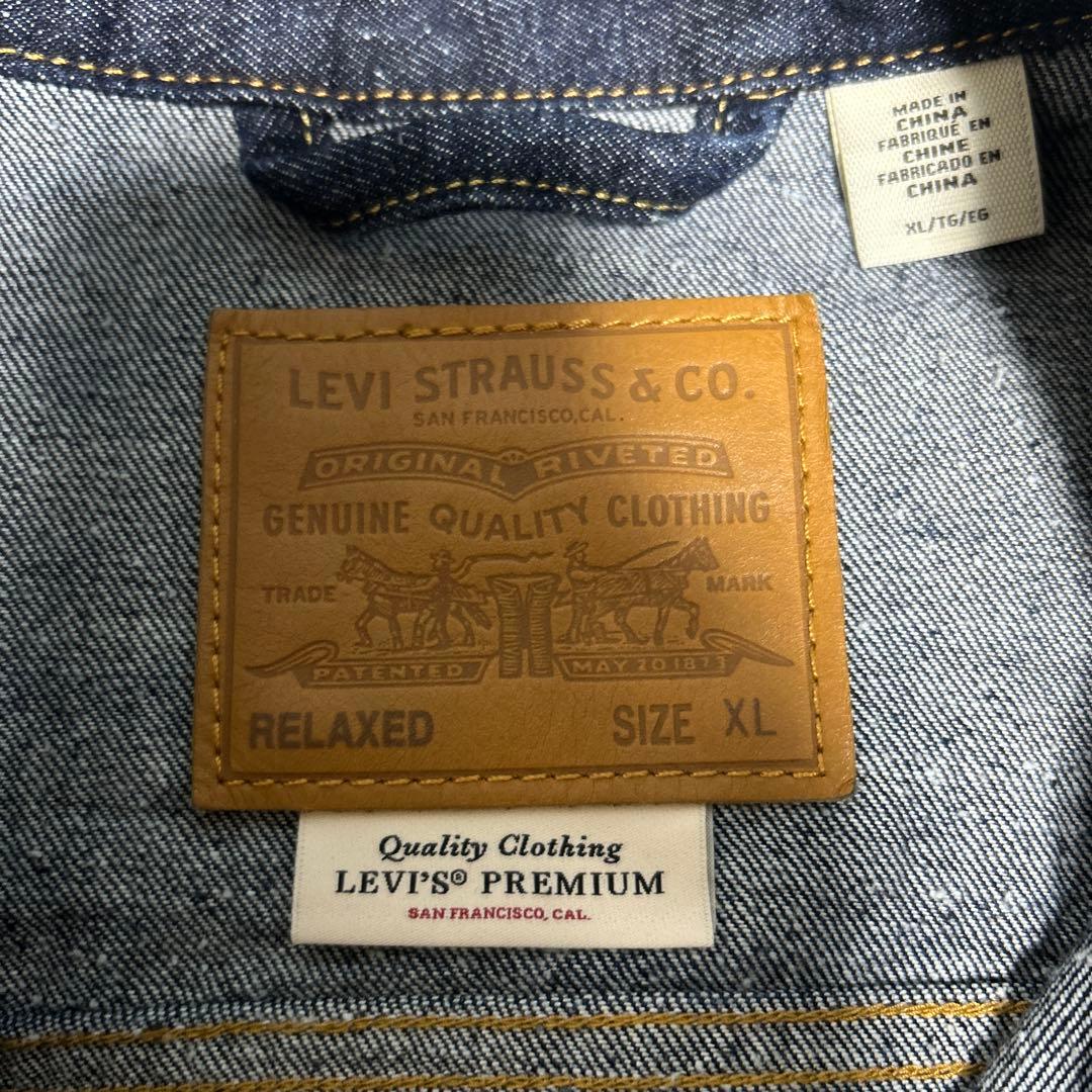 LEVI'S PREMIUM 1st 大戦モデル　デニムジャケット　濃紺　XL