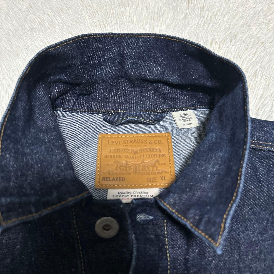 LEVI'S PREMIUM 1st 大戦モデル　デニムジャケット　濃紺　XL