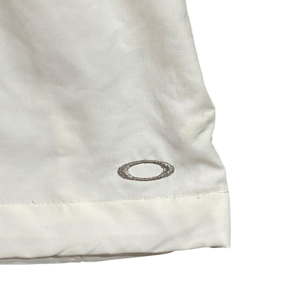 オークリー OAKLEY 2WAY フード付き ワンピース S ホワイト ゴルフ