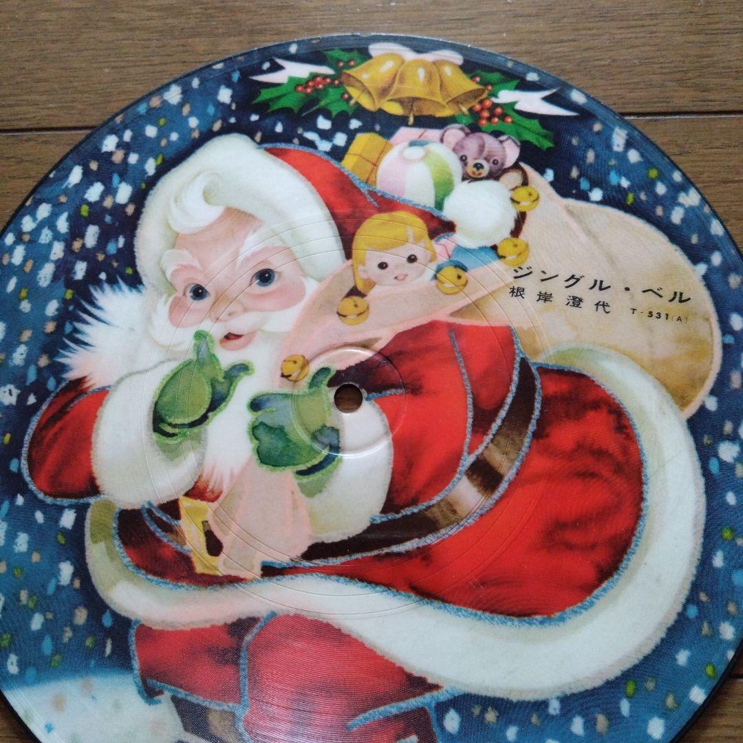 昭和　レコードサンタクロース デザイン ビニールディスク